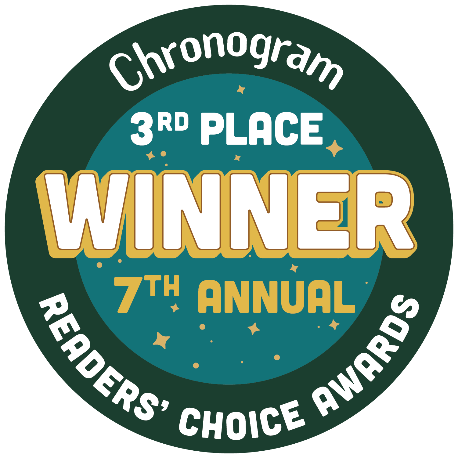 Chronogram featured badge